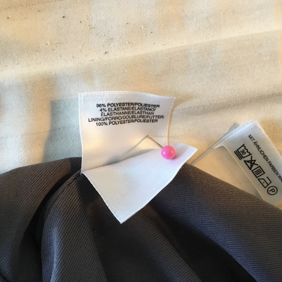 Nine West Poly Knit Dress Fit Flare Size 2 - Picture 7 of 7